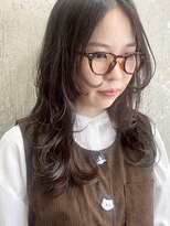 イデア(idea) 【ロングウルフ× ブラウンベージュ】ヘアスナップ・山下