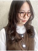 【ロングウルフ× ブラウンベージュ】ヘアスナップ・山下