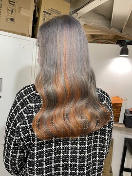 ラフ 難波店(LAFF) #黒髪#ボブルフ#ネビージュ#小顔#ワンレン