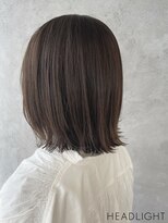 フローレス バイ ヘッドライト 川崎店(hair flores by HEADLIGHT) オリーブベージュ×結べるボブ_807M15146