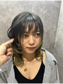 ウルフカット×エンドカラー
