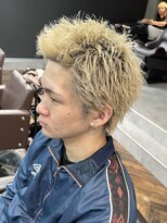 スキル(SKILL) スパイキーショート ハイトーンカラー