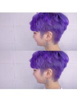 キジ(KIJI)&nbsp;★ブルーバイオレット×ハンサムショート★詳細はブログまで