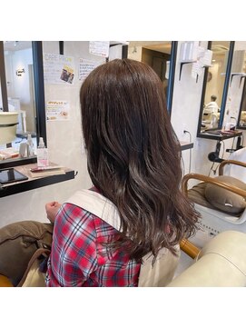 ヘアーメイク ブランニュー 東生駒店(hair make Brand new) グレージュカラー