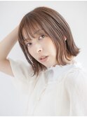 20代30代40代『切りっぱなし外ハネボブ』Ash大泉学園店
