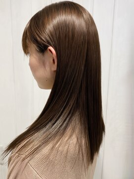 ウォーターリリー(Water Lily) 【縮毛矯正ストレート】艶髪ロングスタイル