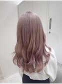 ピンクカラー/ケアブリーチ/ダブルカラー/ハイトーンカラー