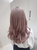 ユウル 横浜(juhl.)&nbsp;ピンクカラー/ケアブリーチ/ダブルカラー/ハイトーンカラー