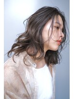 ラレイ(Lalei)&nbsp;＊ミディアムレイヤー×ニュアンスパーマ/ウルフパーマ