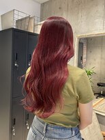 ブリッツバイレボ 船橋(BLITZ by REVO)&nbsp;チェリーレッドカラー/ブリーチなしダブルカラー