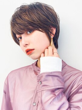 スタートウキョウ 渋谷(STAR TOKYO) 20代30代大人可愛い★小顔ショートヘア前下がりウルフカット