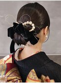 【macana指名】ヘアセット 卒業式ヘア 袴着付け 向ヶ丘遊園 登戸