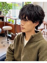 グリーンミドル(GREEN middle)&nbsp;お洒落感UP！マッシュウルフ×シャドウパーマ