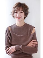 エフイチリン 千葉店(F.ICHIRIN)&nbsp;くせっ毛風ショートボブ