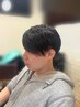 (メンズ限定！)カット＋ケア縮毛矯正￥9500