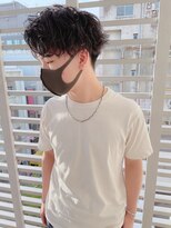 ジーナ 天神(Zina)&nbsp;刈り上げマッシュ/スパイラルパーマ