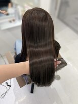 ハピネス 梅田茶屋町店(HAPPINESS)&nbsp;韓国風/レイヤーカット/顔周り/顔まわり/髪質改善/ベージュ