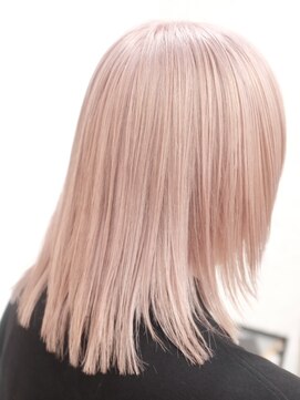 ミーム 原宿 表参道(meme) *切れ毛98%cut!夏におすすめ艶々ブリーチカラー