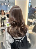 ミニウルフ髪質改善縮毛矯正酸性ストレートレイヤーカット/柏柏
