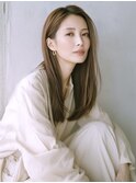 ☆ホワイトグレージュミニウルフデジタルパーマチェリーブラウン