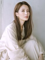 アルトリスト(Altruist Aging×HAIR&SPA)&nbsp;★ダークアッシュ大人ガーリーボブ着物ミディアムレイヤーカット