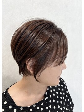 クローニー(Crony) コンパクトショート×INOAカラークールアッシュ