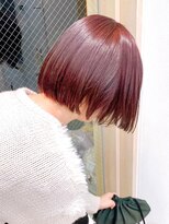 セイドット リー(Say. Ree)&nbsp;Say.ミニボブピンクパープル切りっぱなしボブベビーピンク表参道