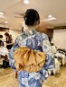【夏のお祭りや花火大会に♪】浴衣着付け＋簡単ヘアセット ￥6,800
