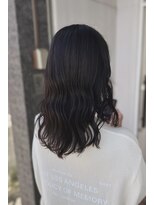 コレロ ヘアー(KORERO hair)&nbsp;デジタルパーマ風、ミディアムカット