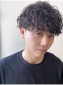 波巻きスパイラルパーマ