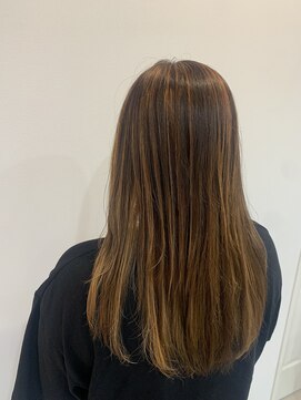 ルルバイアズール 草加店(LULU by azule) ハイライト,オレンジカラー,秋カラー【草加】