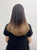 ノーバル バイ シエスタ 池袋(NoVal by siesta)&nbsp;ミルクティーベージュ×グラデーション