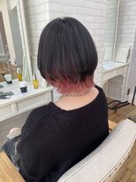 ラナンバイシダ(ranan by sida)&nbsp;10代20代/ウルフカット/インナーカラー/ピンクベージュ