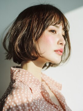 ヒマル 学芸大学(Himaru) ミディアムヘア/暗めカラー/グランマッシュ/学芸大学