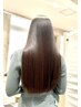 【土日祝限定】似合わせカット+シルク縮毛矯正+髪質改善ヘアエステ
