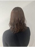 大人可愛い緩やかレイヤースタイル