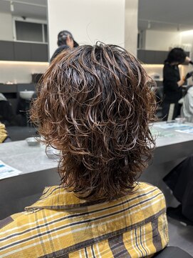 ビカムメンズヘアー 栄店(become men's hair) 大人ウルフパーマ/サーフカール/名古屋栄