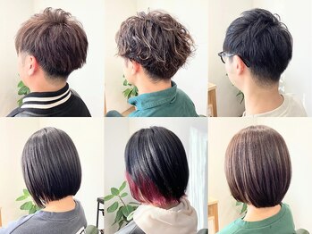 サロンドソート(Salond So'to)の写真/細かい技術が重要なショートヘア・ミディアムからロングヘアまで、ご要望に合わせて丁寧にカット!