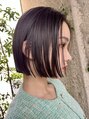 メゾンアクア 表参道(Maison ACQUA)&nbsp;切りっぱなしボブ/タッセルボブ/ストレートパーマ/縮毛矯正ボブ