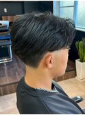 千葉駅MEN’S HAIR/サーフカール/刈り上げセンターパート
