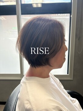 ライズ(RISE) 【西18丁目駅/円山】ショートヘア ふわっとショート