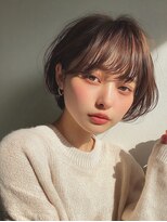 バイエイト(X８)&nbsp;大人かわいい小顔ひし形耳かけショートボブ