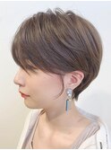 盛岡/ショートボブ/インナーカラー/ハイライト/髪質改善
