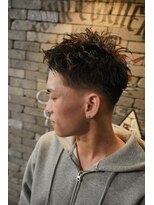 フォーコーナーズカットショップスリーセント 栄(FourCornersCutShop 3/cent)&nbsp;フェードショート