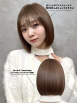 グローアイヴィ 大宮(GLROW IVY)&nbsp;★ミニボブ くびれボブ レイヤーボブ 縮毛矯正 髪質改善 大宮