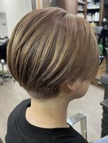 ヘアーサロン リーベ 東久留米店(Hair Salon Liebe)&nbsp;ブリーチハイライト髪質改善ダブルカラーレイヤーカット