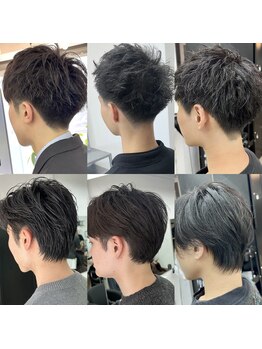ビビッドオー(vivid/O)の写真/【5月新店】ON/OFF決まるセンターパート。ミリ単位のフェード×高技術カットで清潔感ある大人の男に