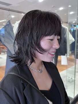 ノラジャーニー(NORA Journey) レイヤーボブレイヤーパーマボブパーマブリーチパーマ