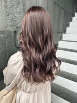 アクルヘアーバイテソロ(AKUR hair by tesoro) 大人っぽいモーヴピンクブラウン