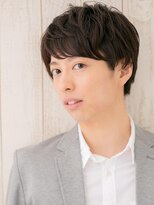 モッズヘア メン 上尾東口店(mod's hair men)&nbsp;20代30代ダークアッシュ束感メンズビジネスマッシュパーマa上尾